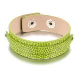15 High Leather Bracelet&Bangles DIY Snap Jewelry fit 18mm Snap Button