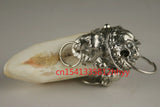 Tiger Tooth Silver Charms Pendant Female Male Accessories