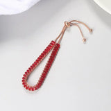 Women Anklet Bracelet Rhinestone Zircon Hand Ornaments