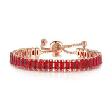 Women Anklet Bracelet Rhinestone Zircon Hand Ornaments