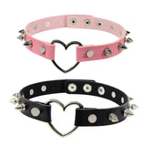 Sexy Gothic Pu Leather Choker Necklace