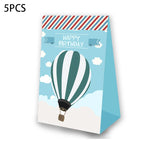 Hot Air Balloon Party Favor Popcorn Box