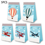 Hot Air Balloon Party Favor Popcorn Box