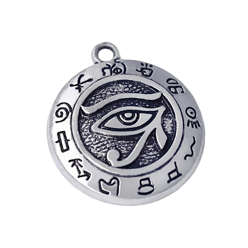 Ancient Eye of Horus Charm Pendant - Evil Eyes Lucky Amulet