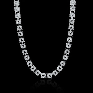 925 Silver Necklace for Men 18" Domineering Charm Jewelry