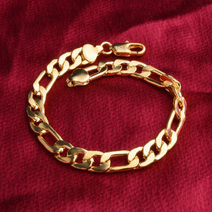 925 Silver 18K 8MM Bracelet for Men and Women