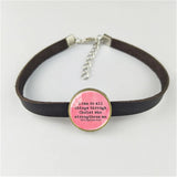 EBAY English alphabet leather bracelet Men Women jewelry