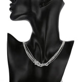 925 Silver Tassel Beads Grape Necklace for Women