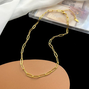 Stainless Steel Chain Necklace for Women and Men