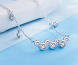 S925 Silver Bracelet Pearl Pendant OL Ladies Jewelry
