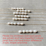 Freshwater Pearls Pendant Choker Necklace Stainless Steel Charms