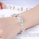 925 Sterling Silver Dragon Chain Bracelet