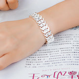 925 Sterling Silver Chain Bracelet for Men
