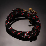 Chic Multi-Circle Leather Bracelet for Women