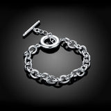 Sterling Silver Wild Chain Bracelet for Women Men Wedding Party Jewelry
