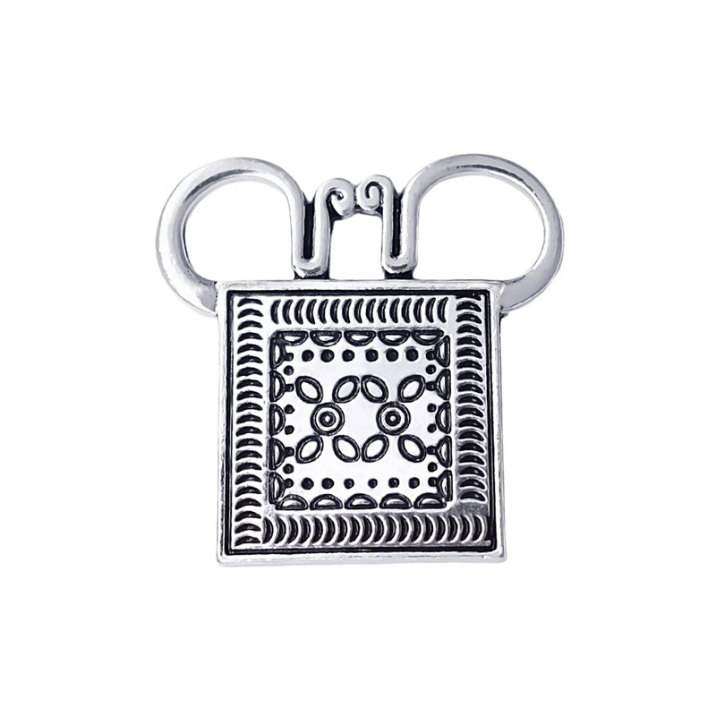Religious Wicca Soul Lock Pendant Amulet Jewelry