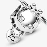 Sterling Silver Bee Charm Pendant for Bracelet Making