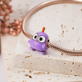 Silver Bird Dance Charm for Bracelet DIY