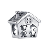 925 Silver Love Wife Husband Charm for DIY Jewelry
