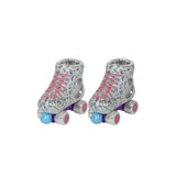 925 Sterling Silver Rainbow Skates Camera Charm Pendant Bracelet DIY Jewelry