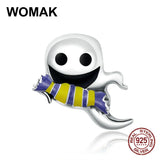 925 Sterling Silver Trick or Treat Kid Charm - Enamel Beads