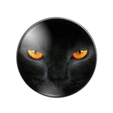10pcs Cat Eyes Cat Photo Glass Cabochons Jewelry Accessories