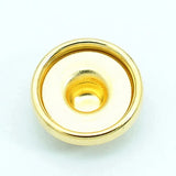 50PCS Snap Buttons 18MM&20MM for DIY Print or Rhinestone Snaps Deep