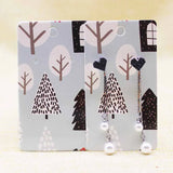 50Pcs Multi-Style Jewelry Card 5*9cm Christmas Earring Card
