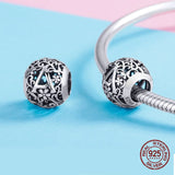 925 Silver Heart Shaped Life Tree Charm for Bracelet Beads Jewelry Pendant