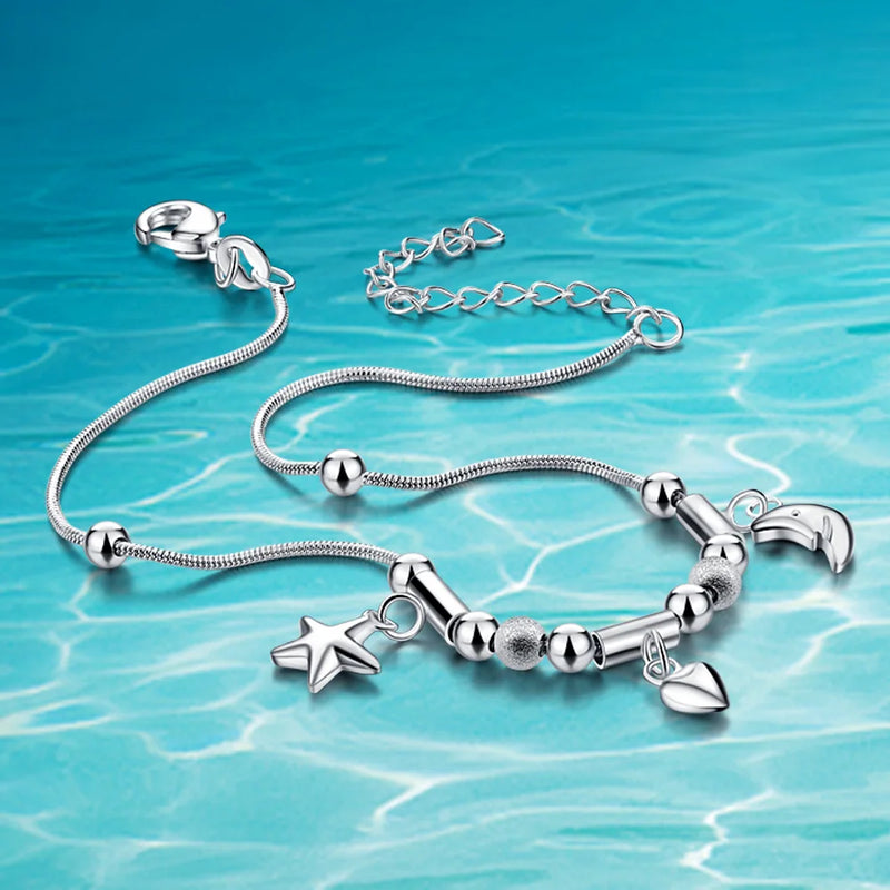 Hot sale 925 Sterling Silver Anklet for Women