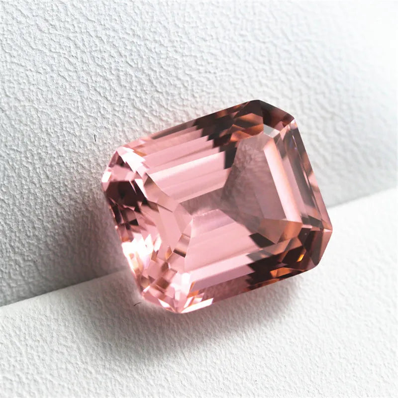 AAA Pink Morganite Stones Beads for Jewelry Making