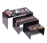 Clear Jewelry Display Stand Toy Mobile Wallet Shoes Bracelets Shelf