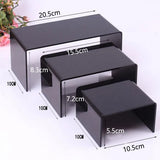 Clear Jewelry Display Stand Toy Mobile Wallet Shoes Bracelets Shelf