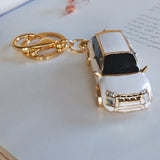 Crystal Car Key Chain Metal Rhinestones Lovely Keychain K1724