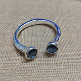 High-Quality S925 Plated Silver Crystal Bracelet