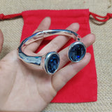 High-Quality S925 Plated Silver Crystal Bracelet