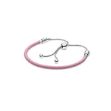 925 Sterling Silver Bowknot Charm Bracelet for Women DIY Jewelry