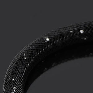 Mesh Crystal Necklace Magnetic Clasp Jewelry