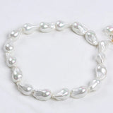 Baroque Shape Shell Loose Pearl Strand 10*15mm/15*22mm/12*15mm