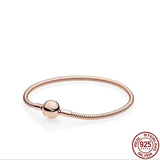 Hot S925 sterling silver bracelet for Pando jewelry Christmas