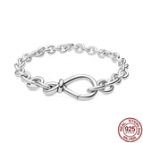 Hot S925 sterling silver bracelet for Pando jewelry Christmas