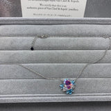 S925 Sterling Silver Micro-Set Women's Pendant Necklace