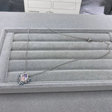 S925 Sterling Silver Micro-Set Women's Pendant Necklace