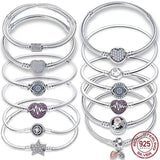 925 Silver Snake Bracelet & Silver Bracelet for Women
