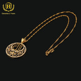 Islamic Allah Pendant Necklace for Women & Men