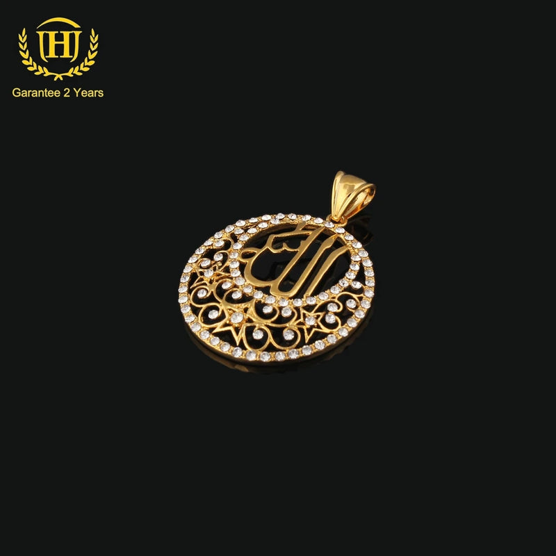 Islamic Allah Pendant Necklace for Women & Men