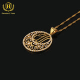 Islamic Allah Pendant Necklace for Women & Men
