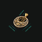 Islamic Allah Pendant Necklace for Women & Men