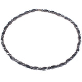 Magnetic Therapy Hematite Beads Necklace for Men and Women
