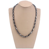 Magnetic Therapy Hematite Beads Necklace for Men and Women